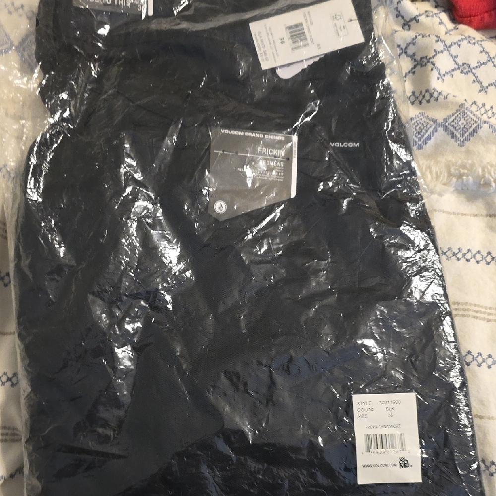Volcom Midnight Black Chico Shorts